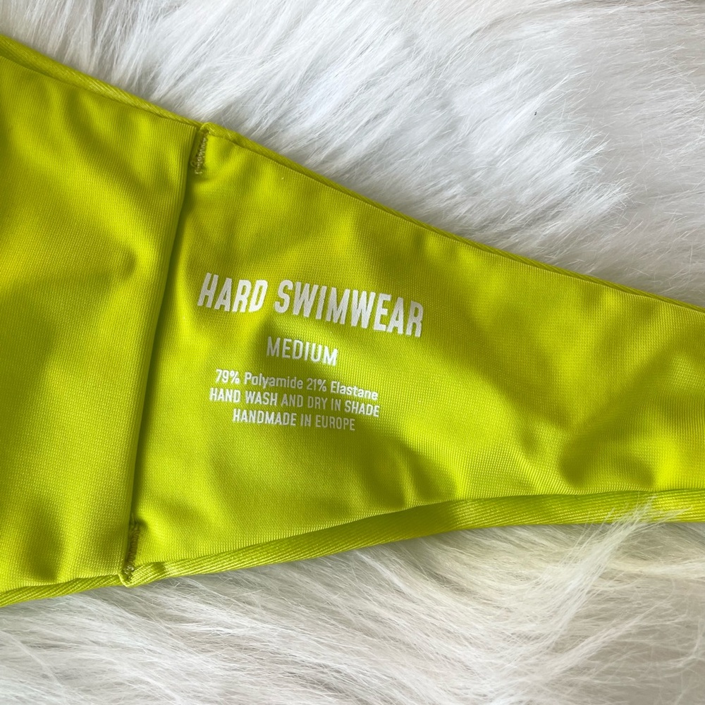 Hard Swimwear MIA Halter Wrap-Around Bikini Top NWT - Picture 4 of 7